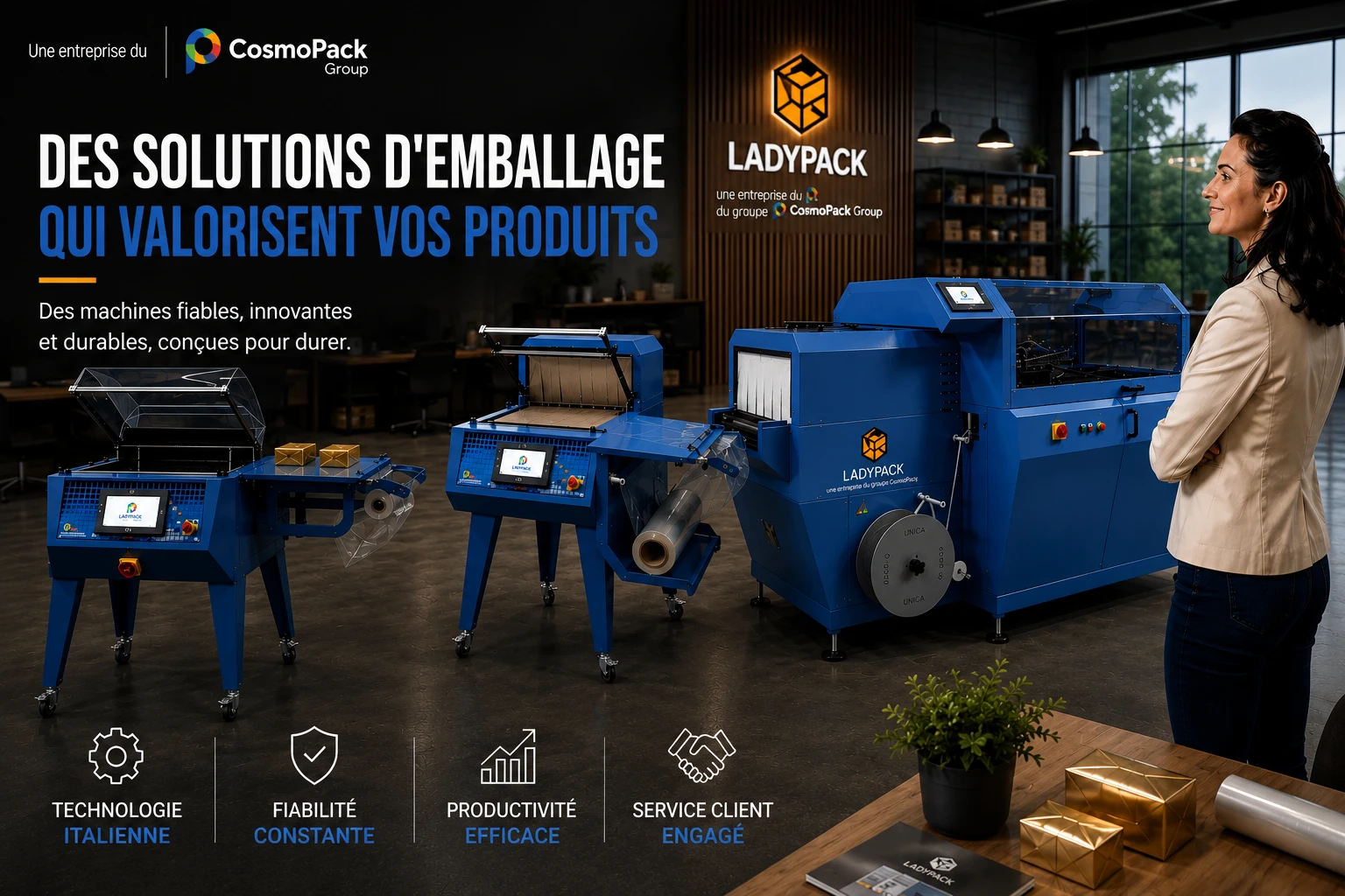 DES SOLUTIONS D'EMBALLAGE